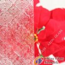 Clear Flora Patterned Glass, Clera Flora Pattern Glass, Clear Flora Rolled Glass